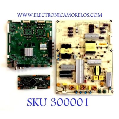 KIT DE TARJETAS TV VIZIO / MAIN Y8386392S 0160CAP07100 1P-0141X01-4010 / T-CON RUNTK5489TP  0116FV / FUENTE 09-60CAP070-00 1P-1143800-1011 / PANEL S600FH2-1 / MODELO M602I-B3 BFLFTRRCAQ